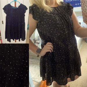 Black and White Dot Dress